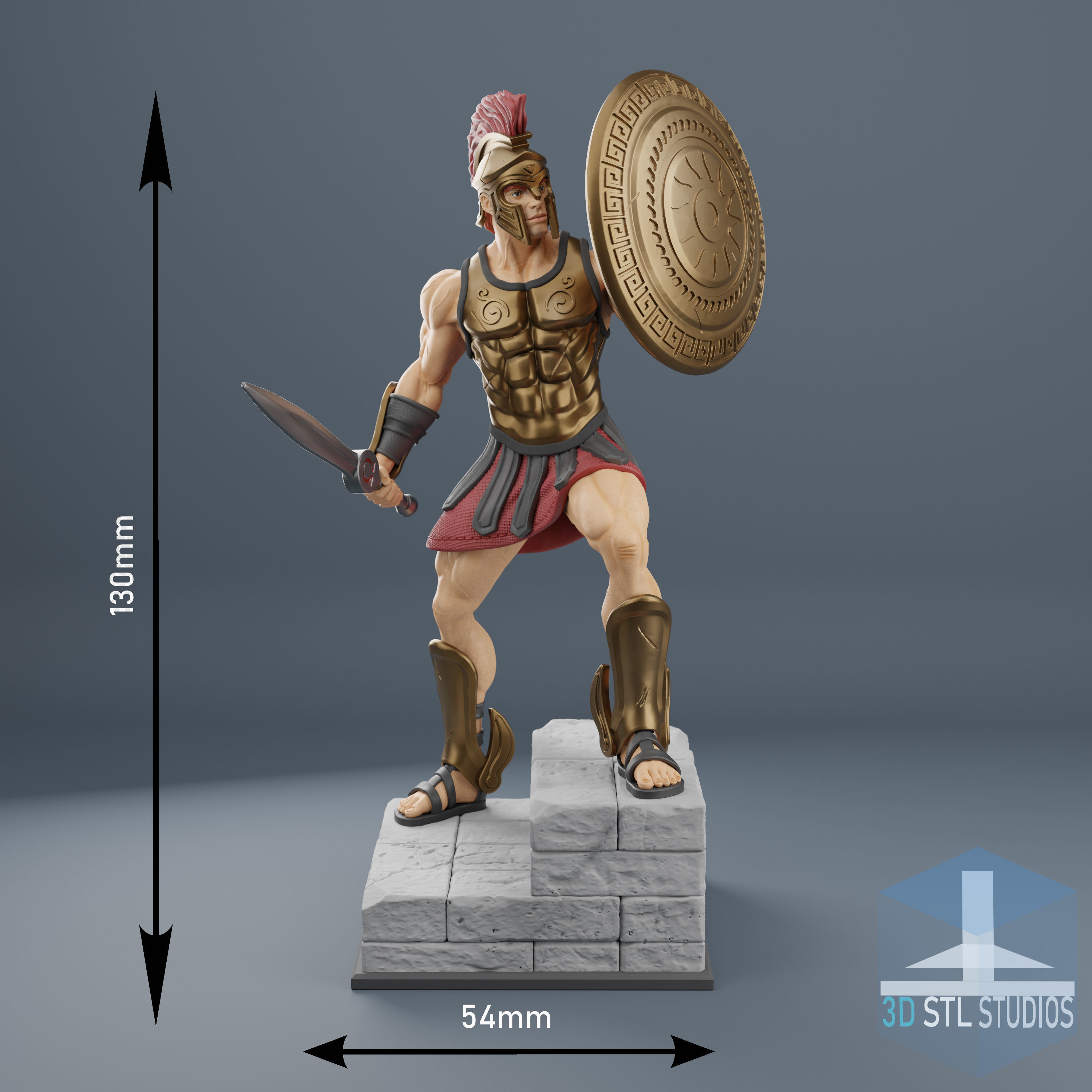 Mythological Beings Pack 1 3D print model_8