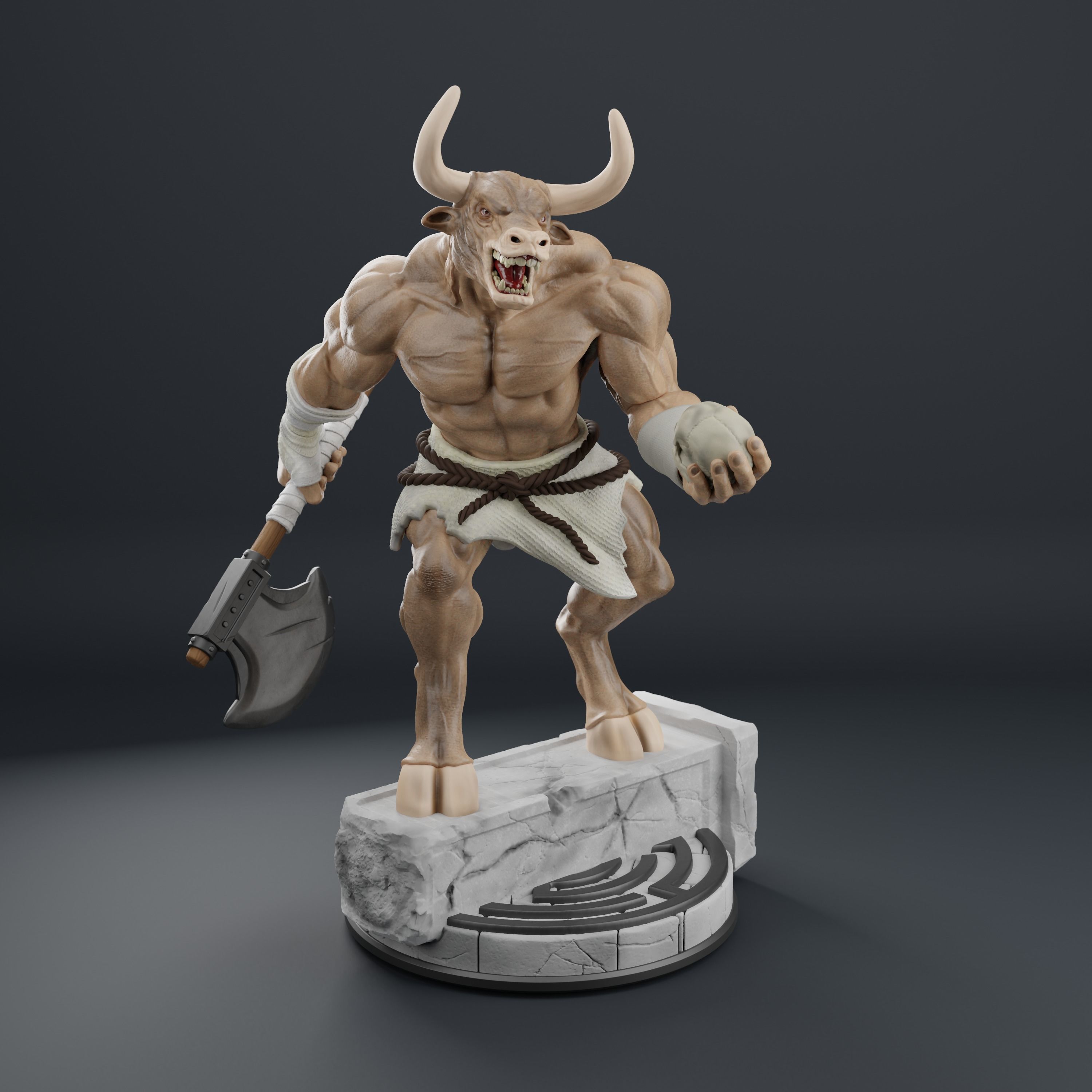 Mythological Beings Pack 1 3D print model_12