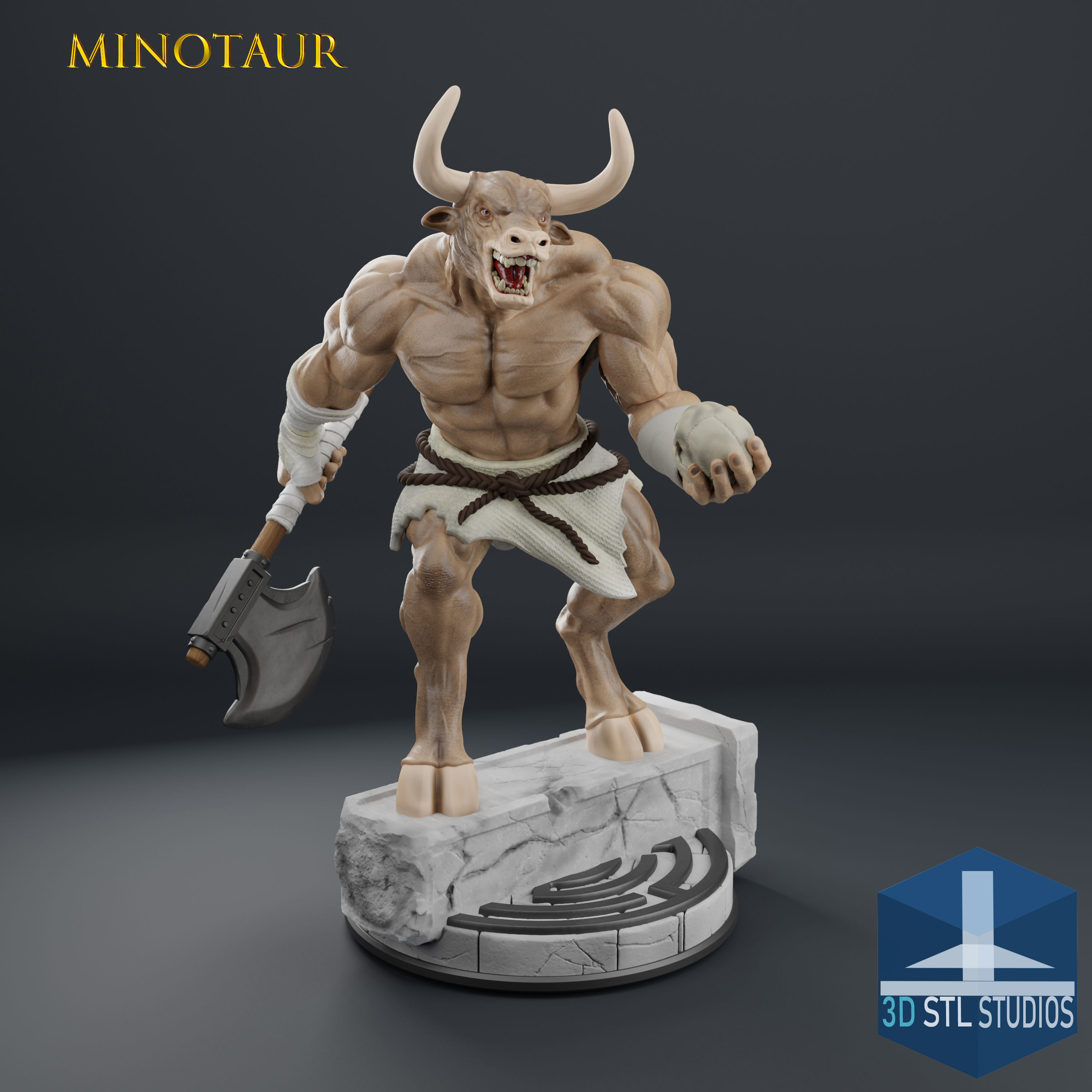 Mythological Beings Pack 1 3D print model_3