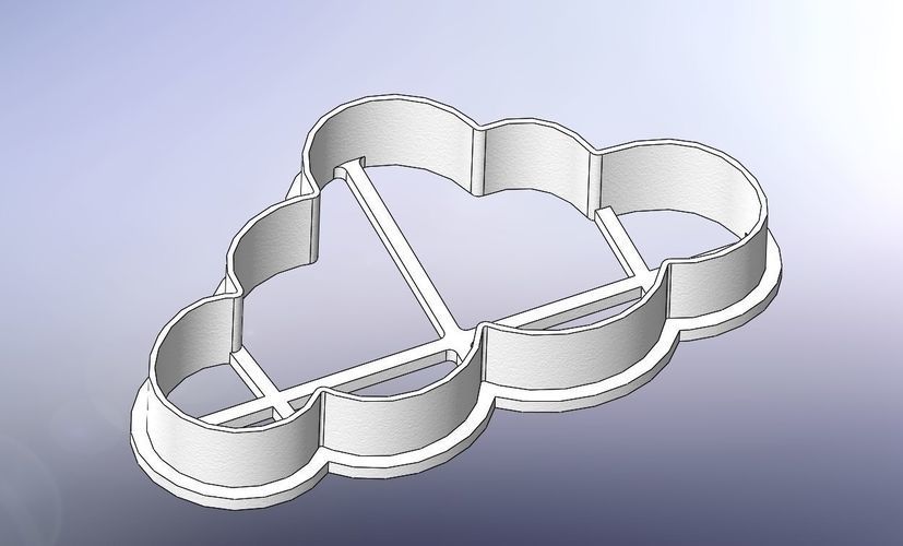 Beautiful clouds-set 40-80-120 3D print model_3