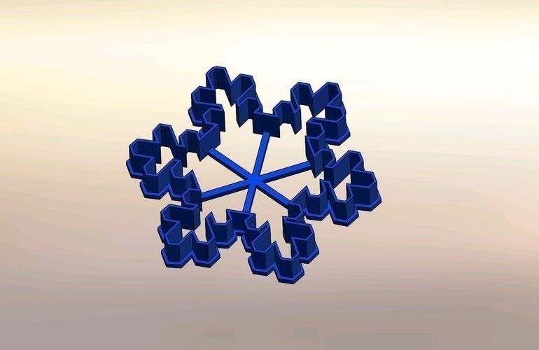 Cookie cutters - Snowflake - 3 PCS 3D print model_0