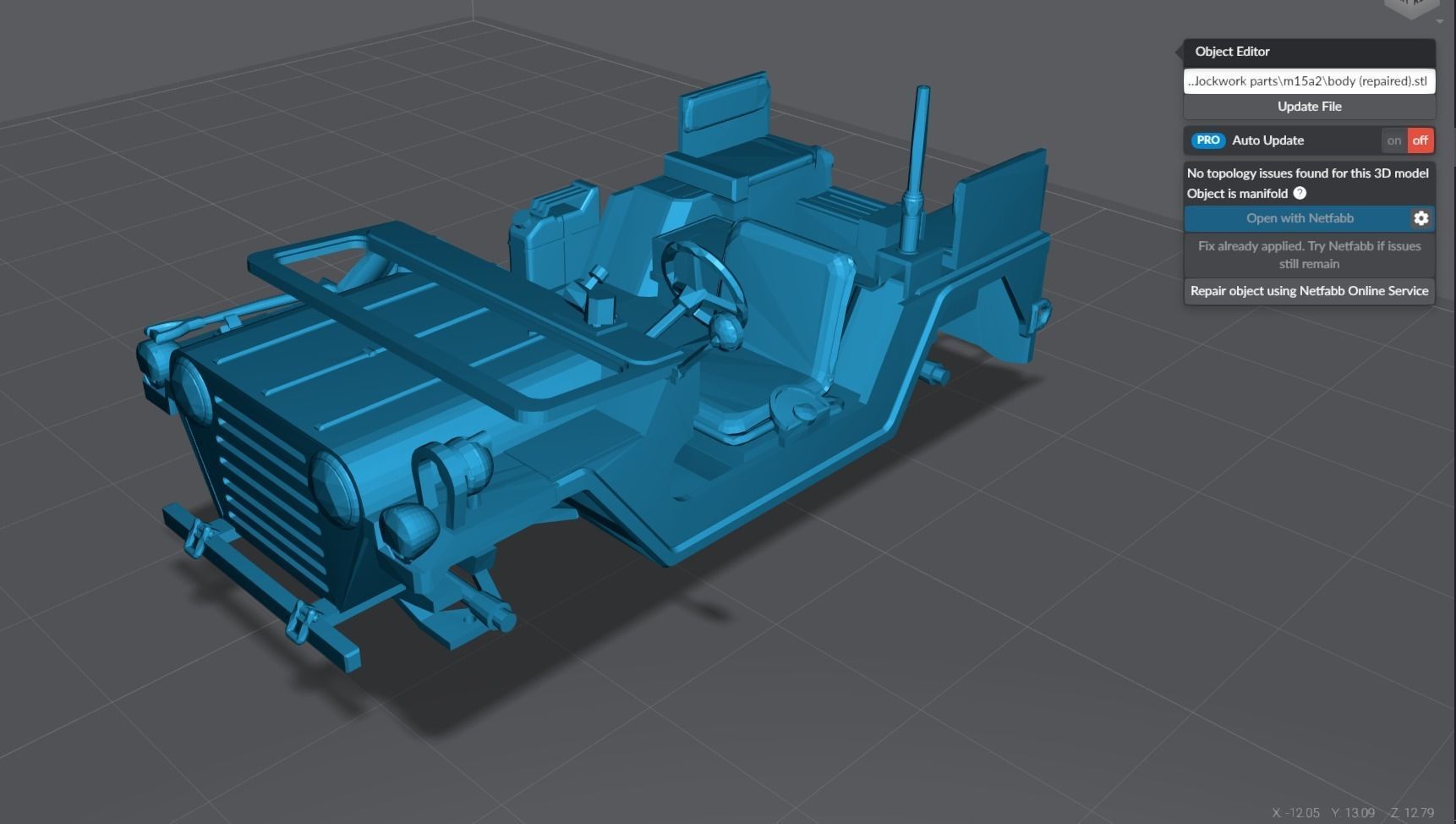 Jeep Willys Anti Tank 3D print model_5