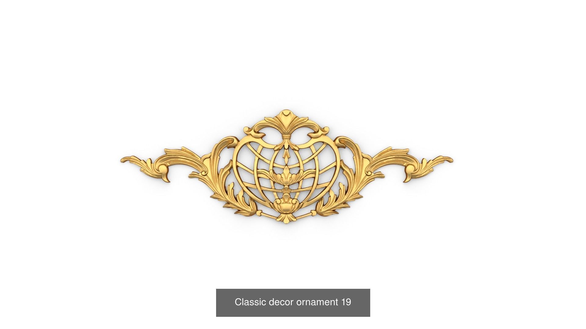 Vertical Leaves Collection 3D 07 _9