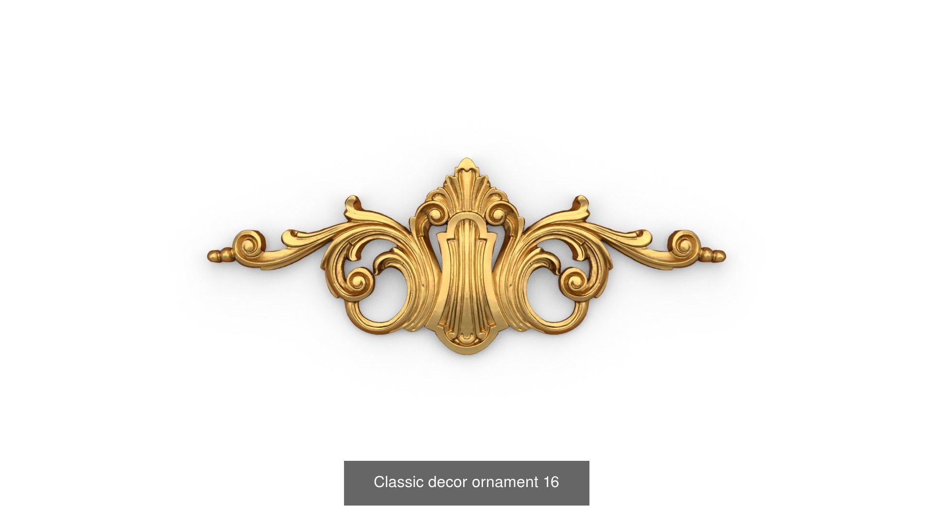 Vertical Leaves Collection 3D 07 _6