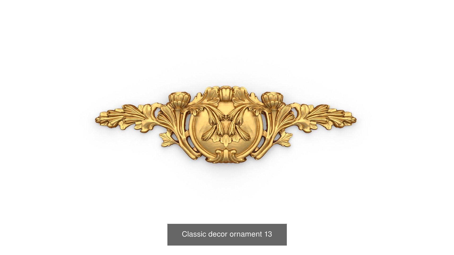 Vertical Leaves Collection 3D 07 _3