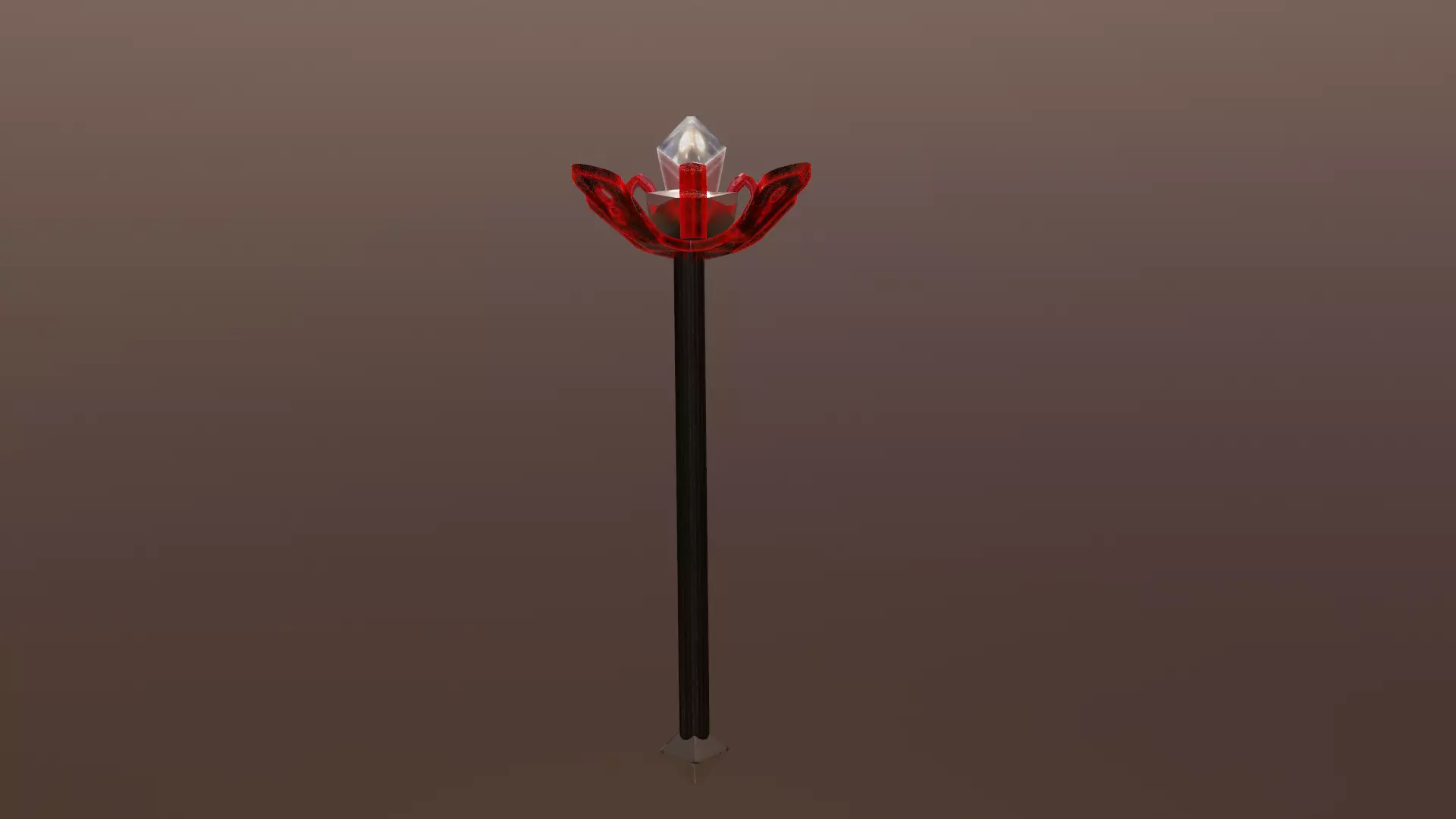 Staff of Extreme Free low-poly 3D model
