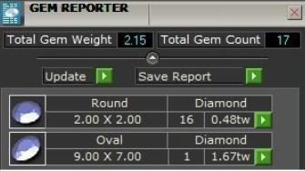 Oval Shape Halo Ring 250 3D print model_1