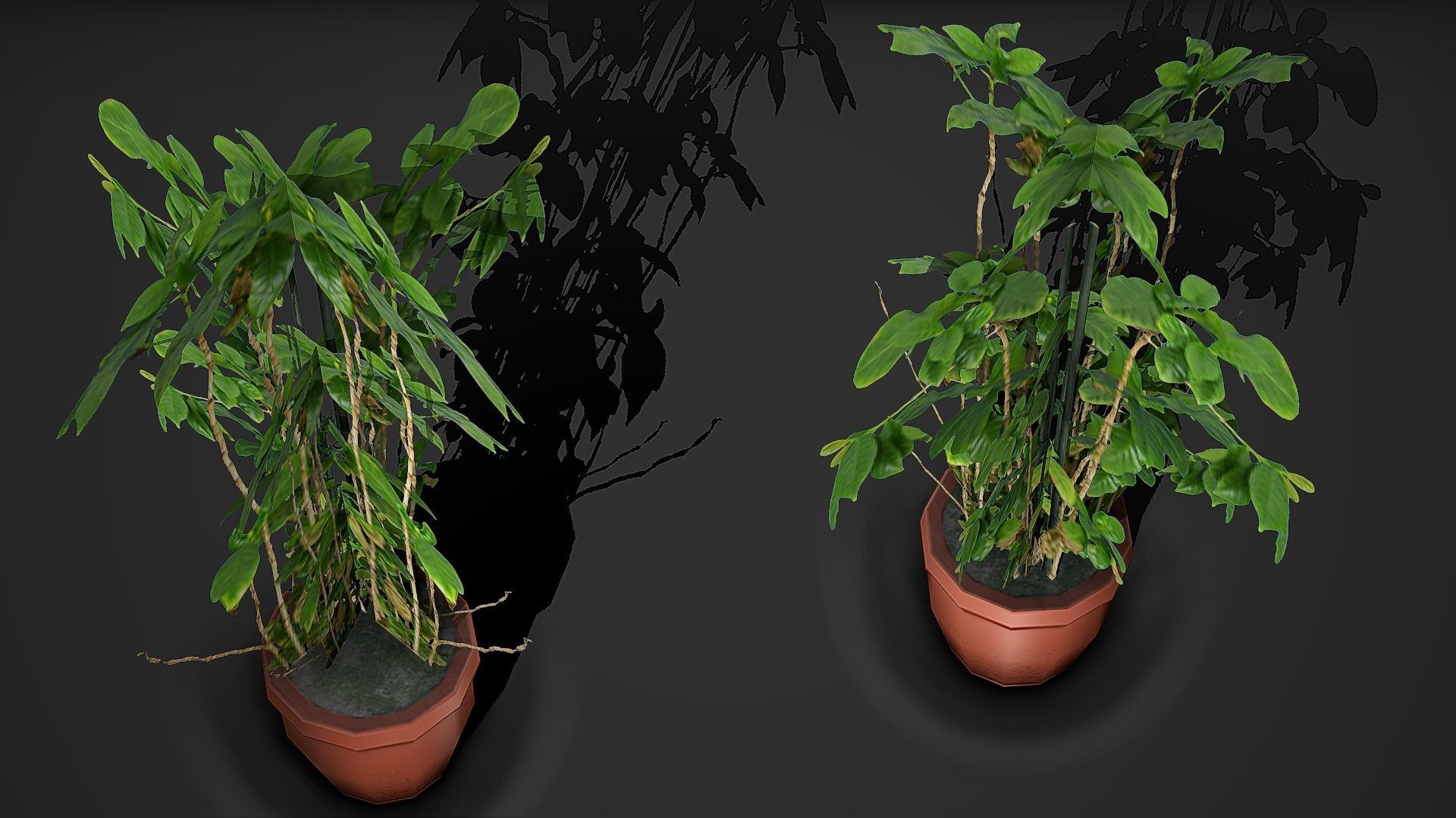 Flowers 01 Low Poly Mobile Ready Low-poly 3D model_3