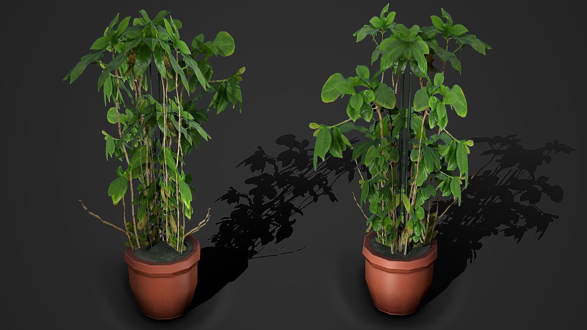 Flowers 01 Low Poly Mobile Ready Low-poly 3D model_1