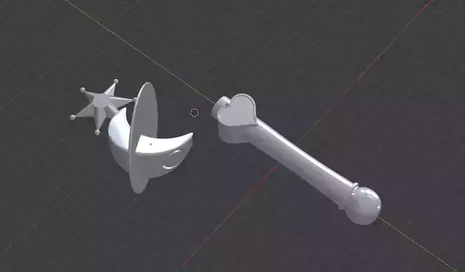 Sailor Neptunes wand