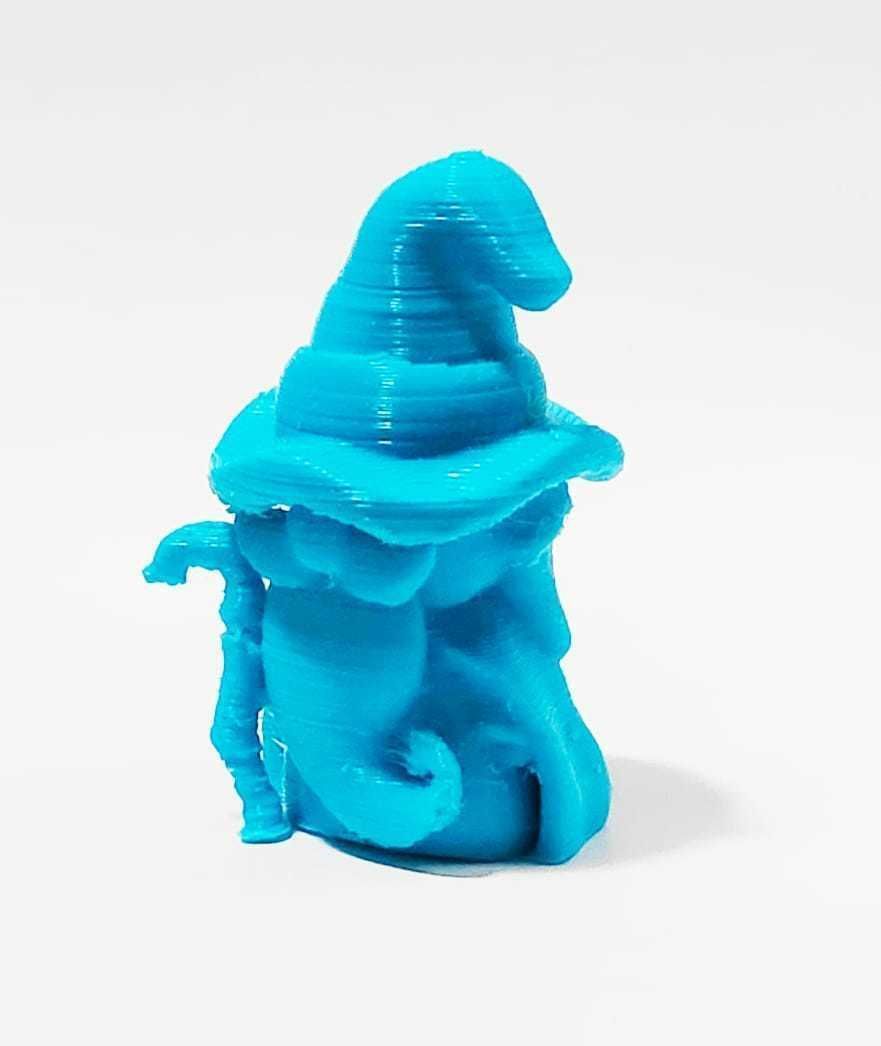 Cute Mage 3D print model_5