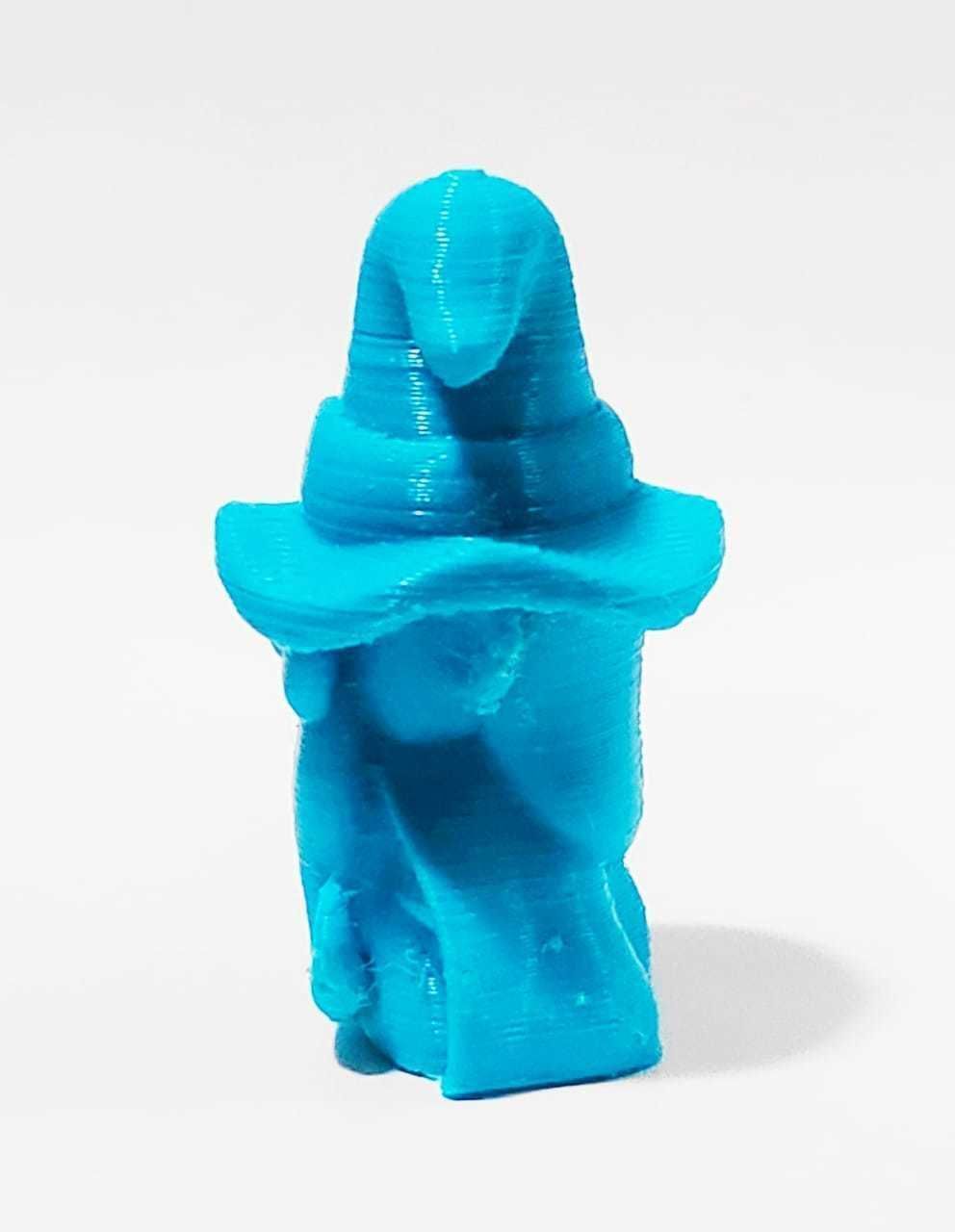 Cute Mage 3D print model_10