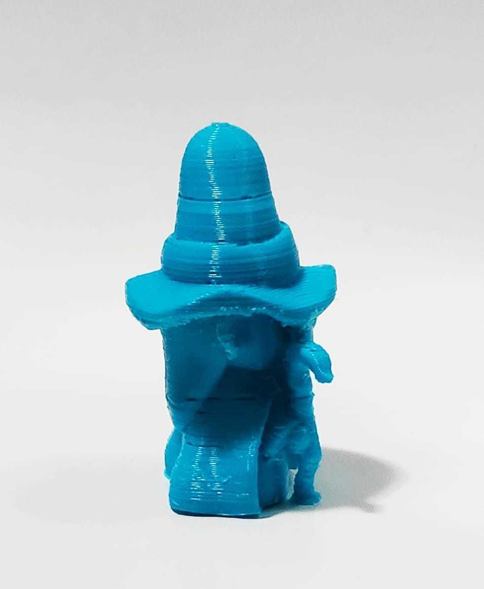 Cute Mage 3D print model_6