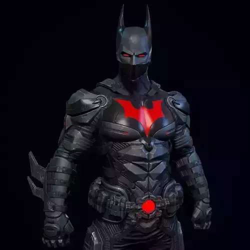 Batman beyond fan art 3D model