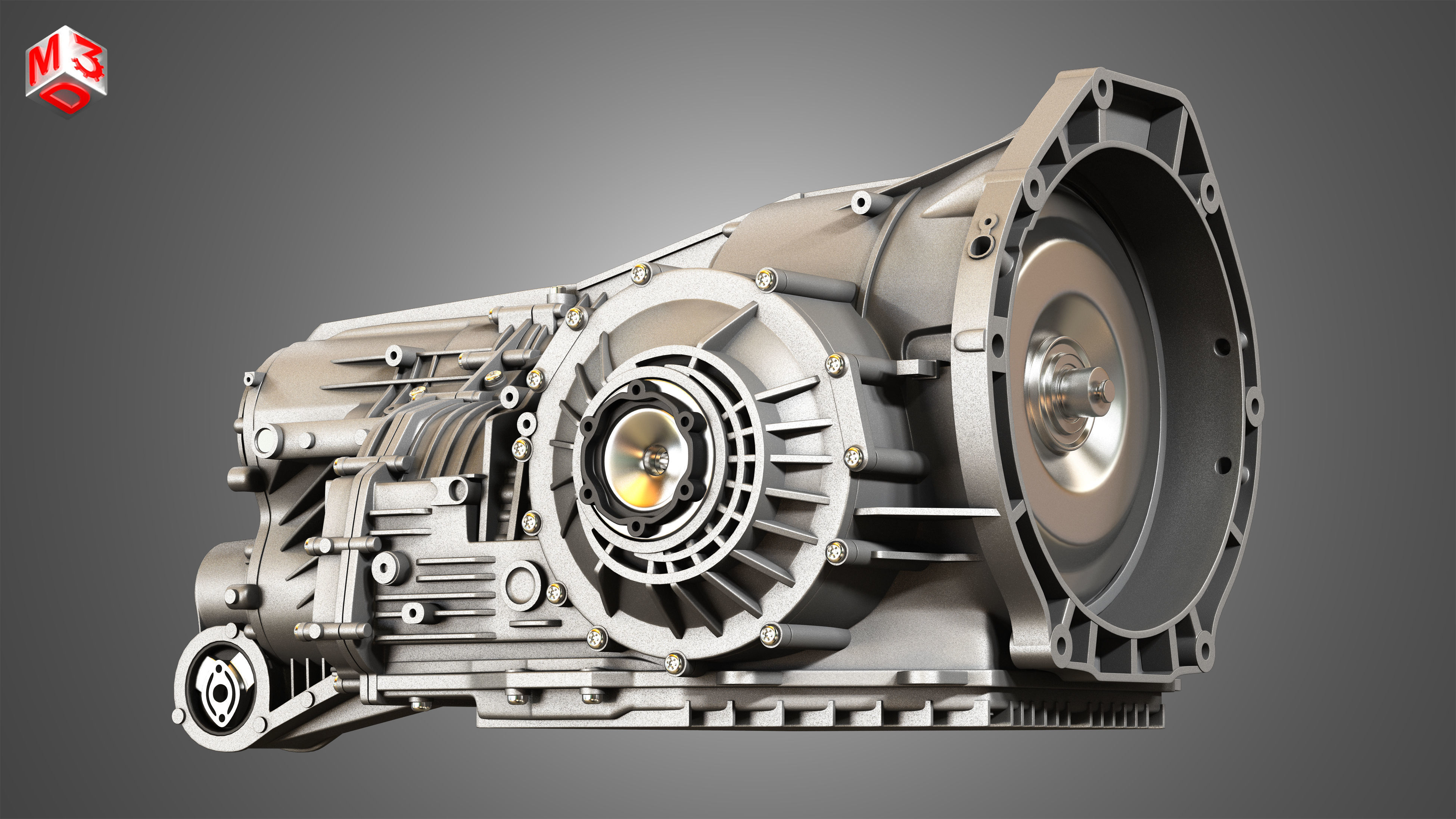 PDK Transmission 3D model_8