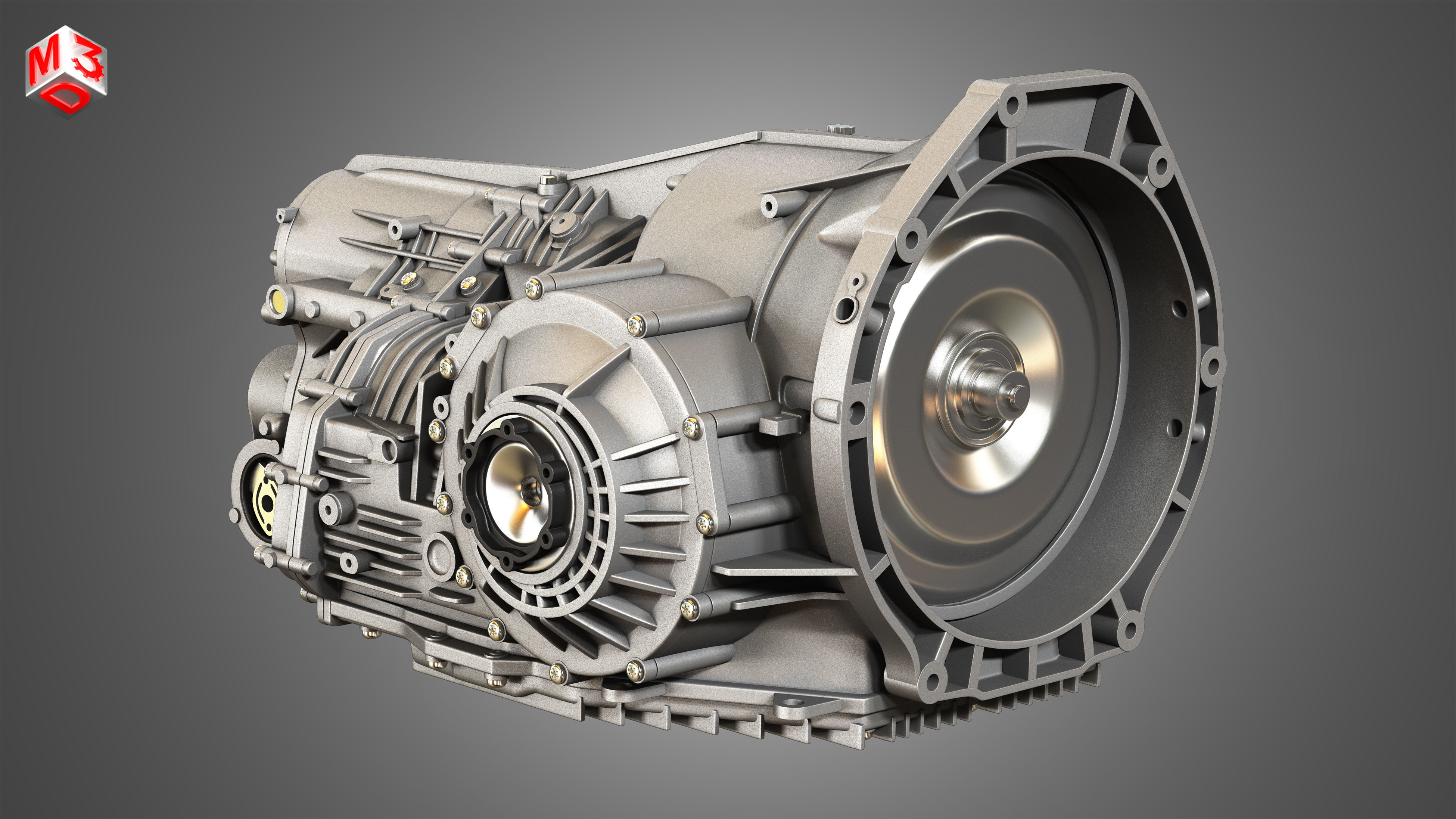 PDK Transmission 3D model_2