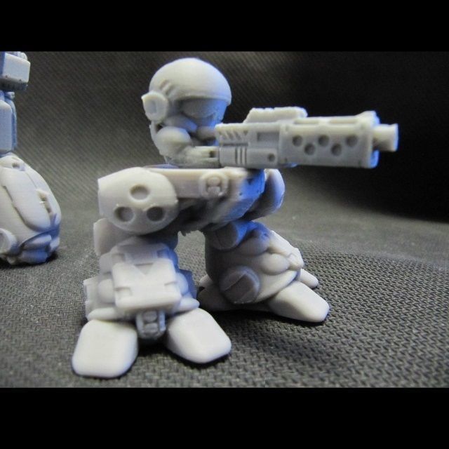 CHIBI-TECH SD - CORP MK IV HATCH GUNNER 3D print model_3