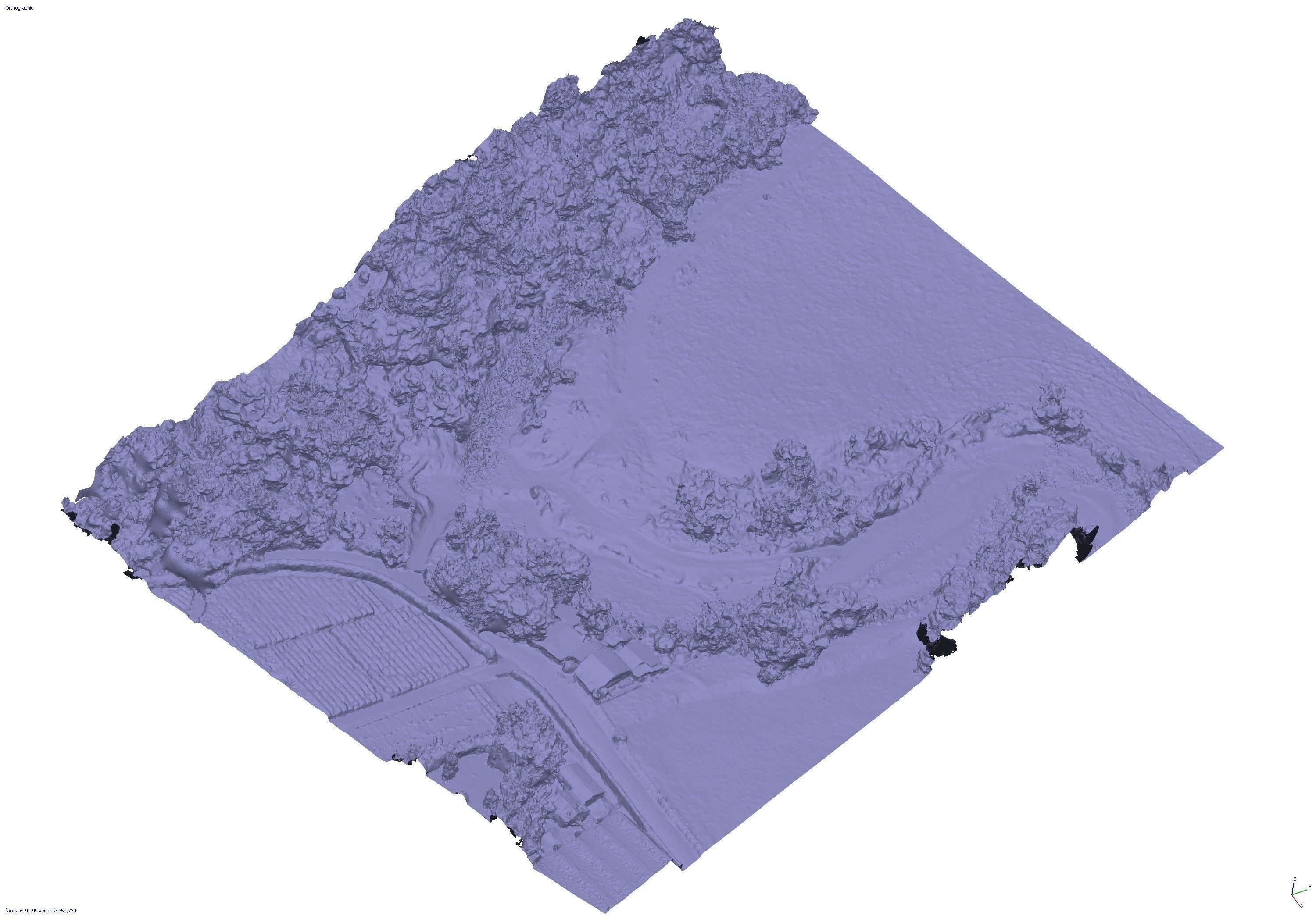 Paso del Toro 22 03 2021 Low-poly 3D model_14