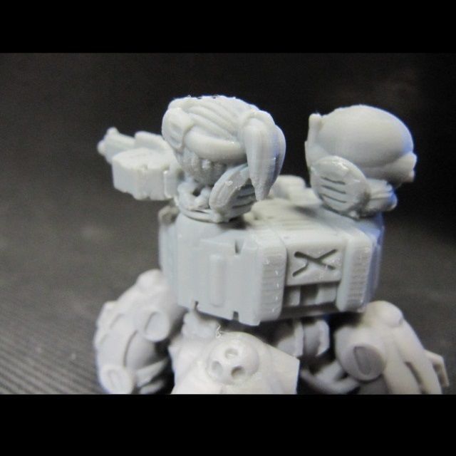 CHIBI-TECH SD - TRACY LYNN M66 HATCH GUNNER 3D print model_5