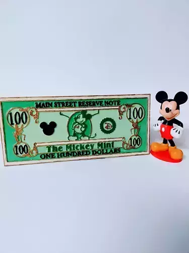 Mickey Mint Dolar 3D print model