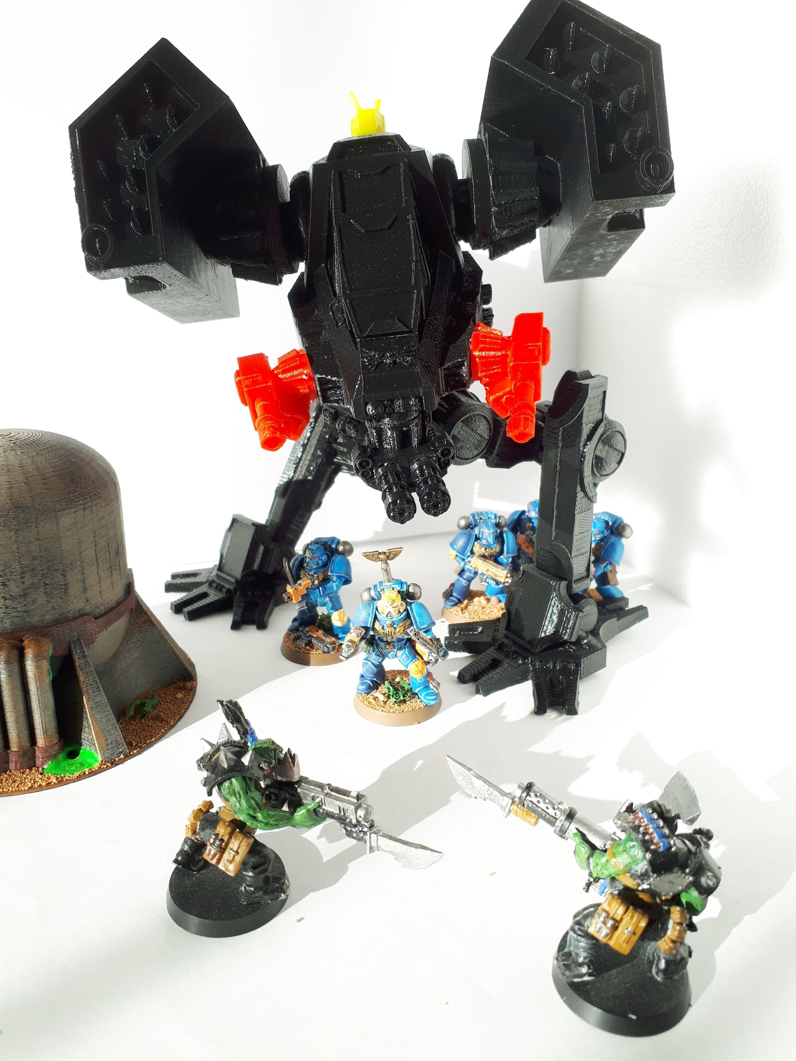 Storm Walker    Heavy mecha tank 3D print model_2