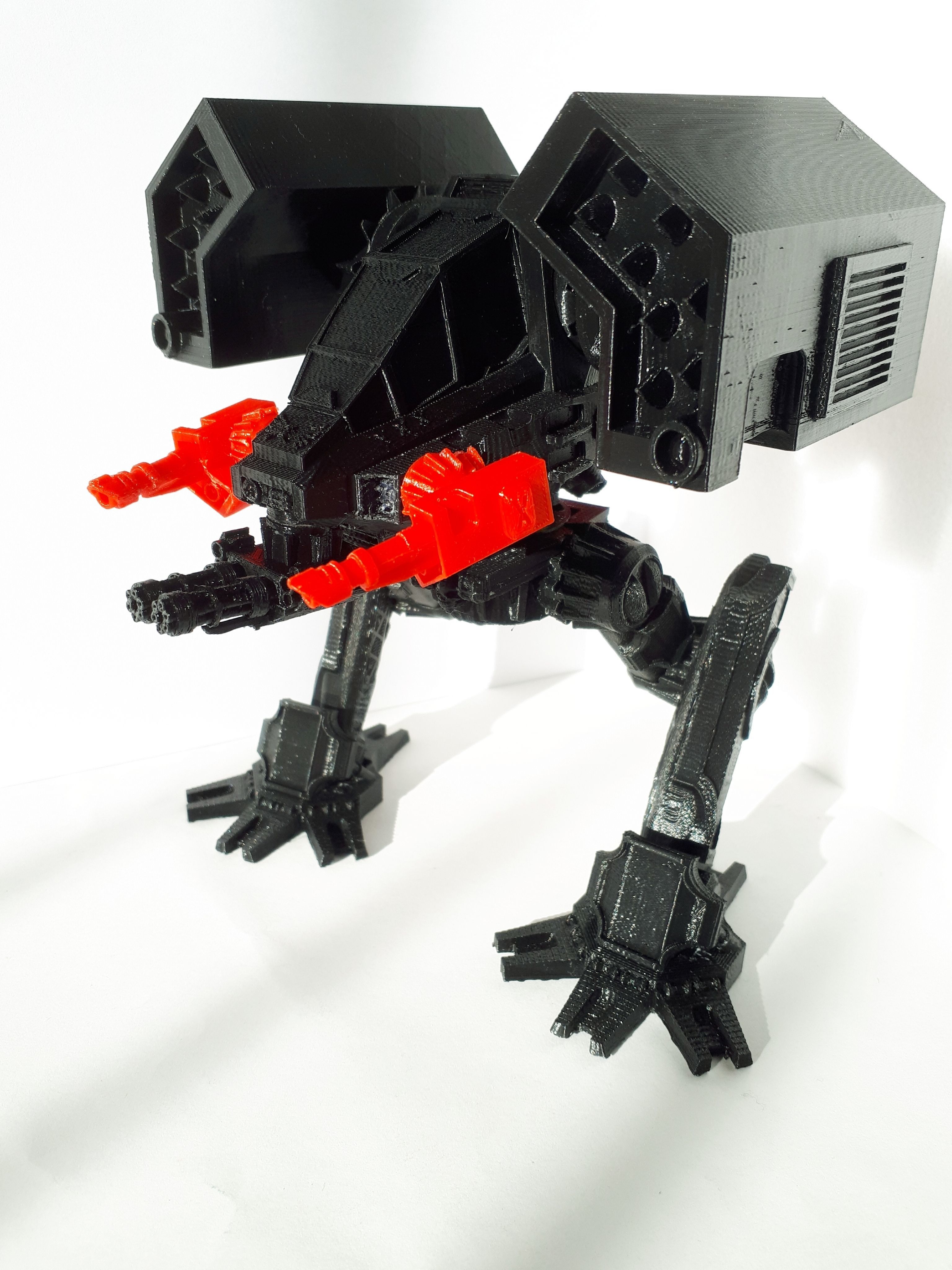 Storm Walker    Heavy mecha tank 3D print model_4