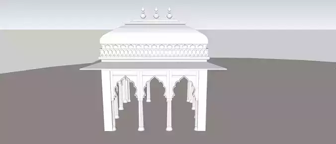 indian jodhpuri stone chatri 