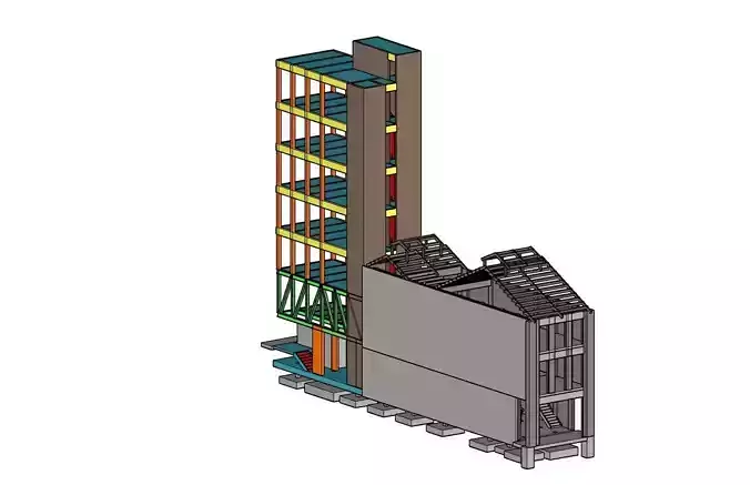 structure model steel