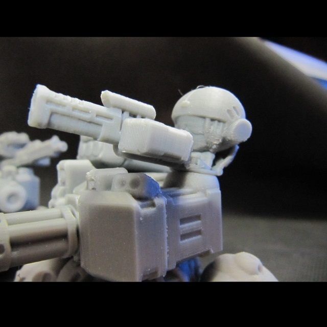 CHIBI-TECH SD -LEAH SR IV SNIPER HATCH GUNNER 3D print model_3