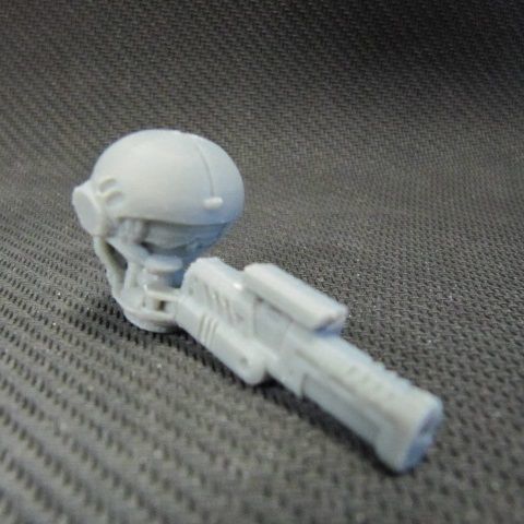 CHIBI-TECH SD -LEAH SR IV SNIPER HATCH GUNNER 3D print model_1