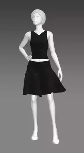  Woman Clothing Pose 338