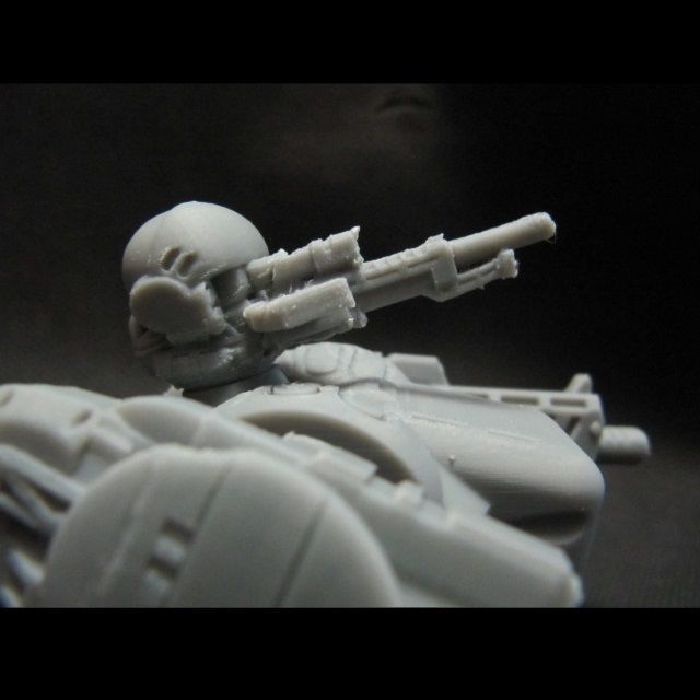 CHIBI-TECH SD - DEADEYE SR V CUSTOM SNIPER HATCH GUNNER 3D print model_7