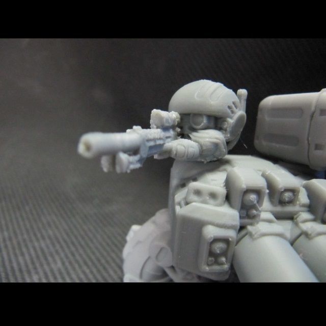 CHIBI-TECH SD - DEADEYE SR V CUSTOM SNIPER HATCH GUNNER 3D print model_3