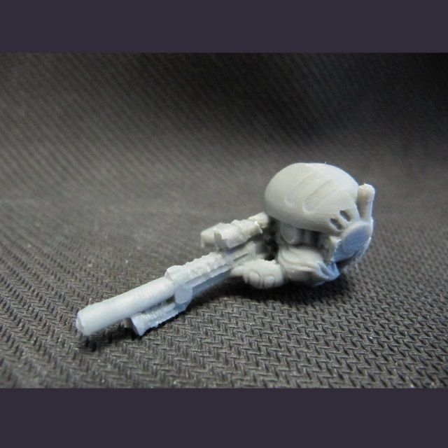 CHIBI-TECH SD - DEADEYE SR V CUSTOM SNIPER HATCH GUNNER 3D print model_1