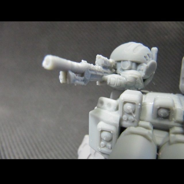 CHIBI-TECH SD - DEADEYE SR V CUSTOM SNIPER HATCH GUNNER 3D print model_2