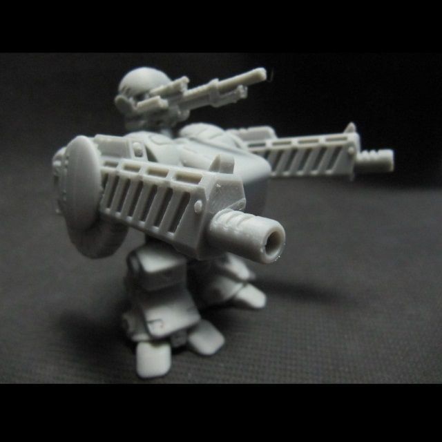 CHIBI-TECH SD - DEADEYE SR V CUSTOM SNIPER HATCH GUNNER 3D print model_9