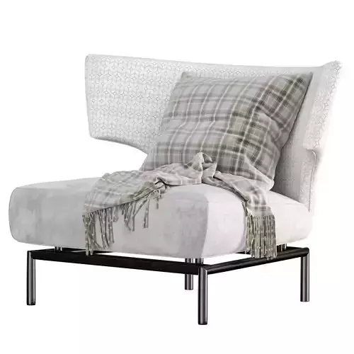 ABBRACCIO Armchair by ERBA ITALIA 3D model