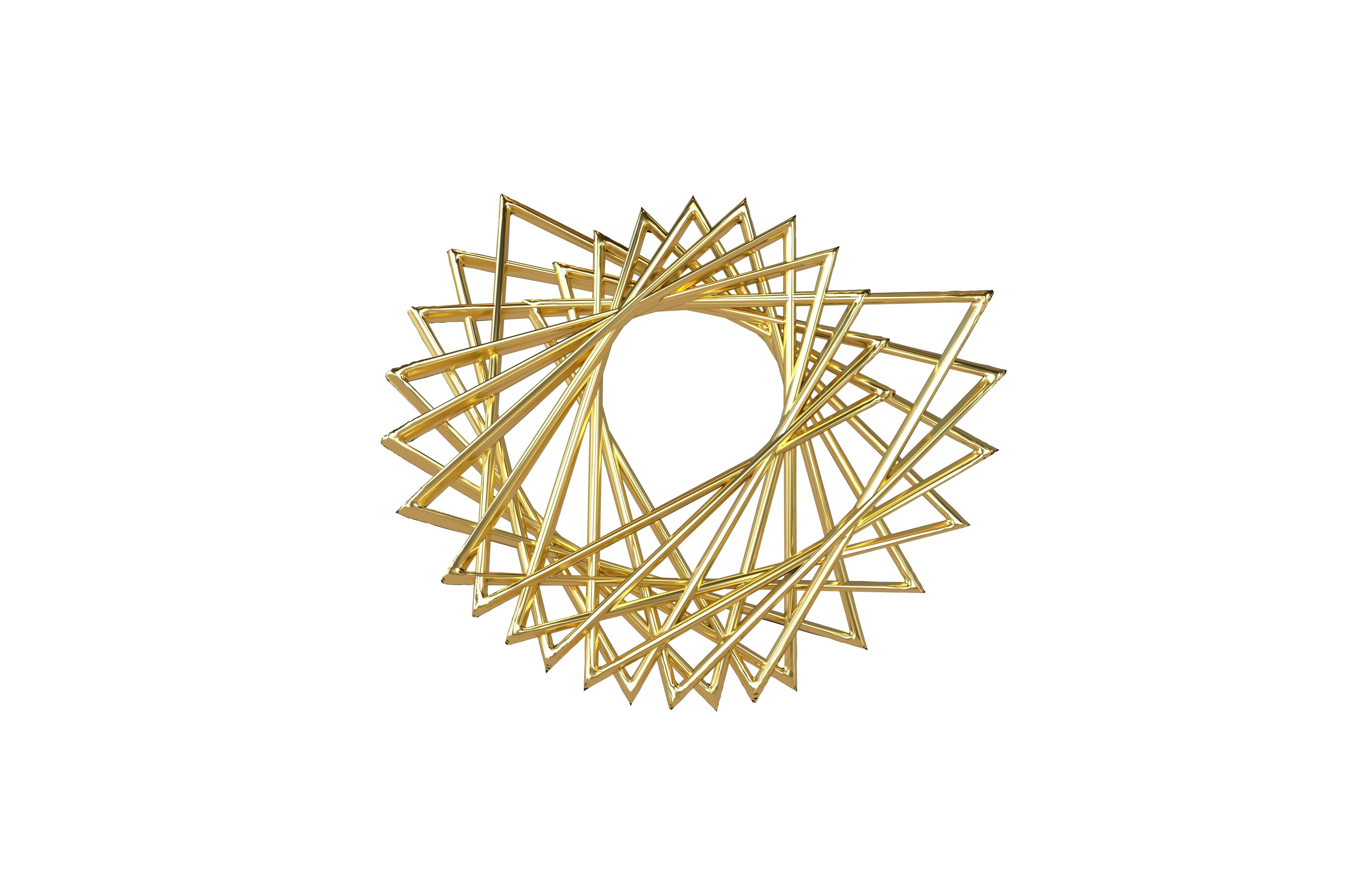 Abstract Shape v3 004 Low-poly 3D model_1