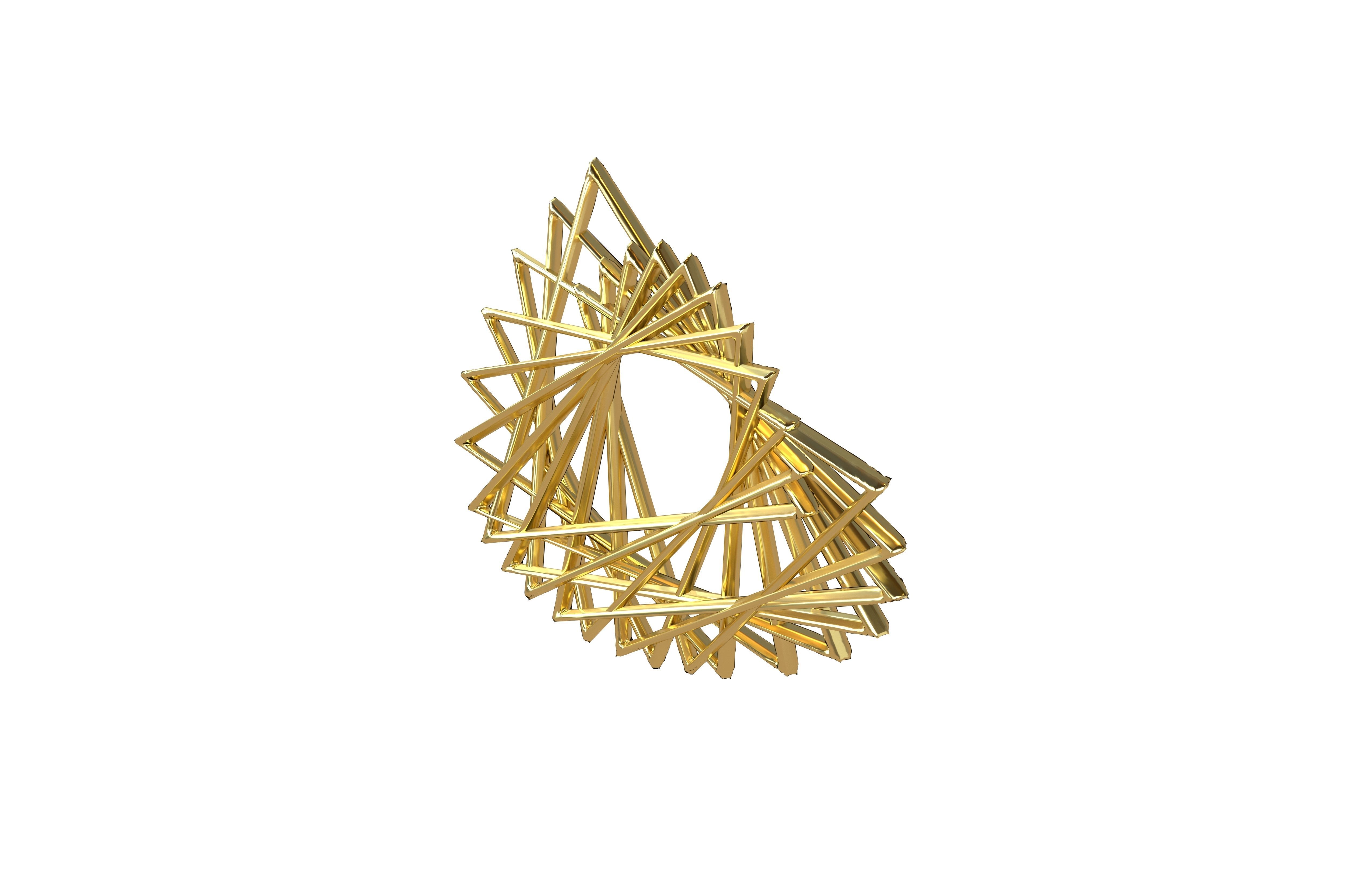 Abstract Shape v3 004 Low-poly 3D model_2