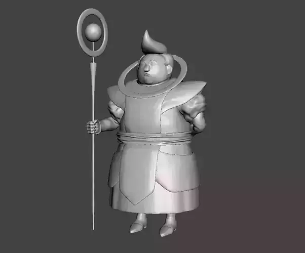 Angel of Universe 1 Awamo 3D Model
