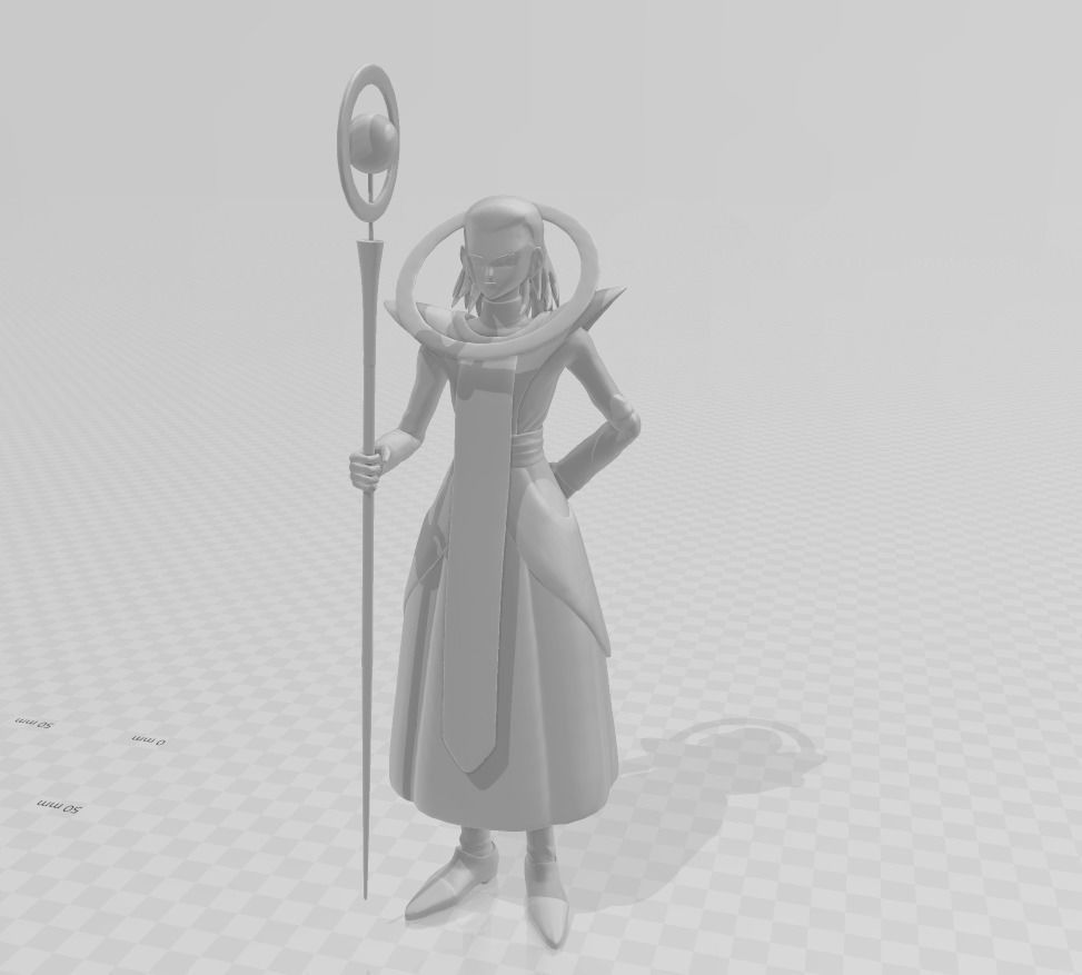 Angel of Universe 2 Sour 3D Model 3D print model_2