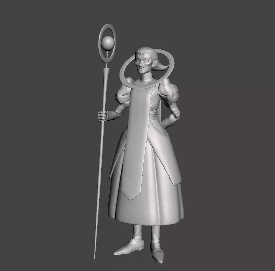 Angel of Universe 3 Camparri 3D Model 3D print model