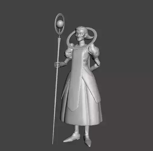 Angel of Universe 3 Camparri 3D Model