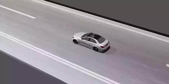 Mercedes Benz Animation