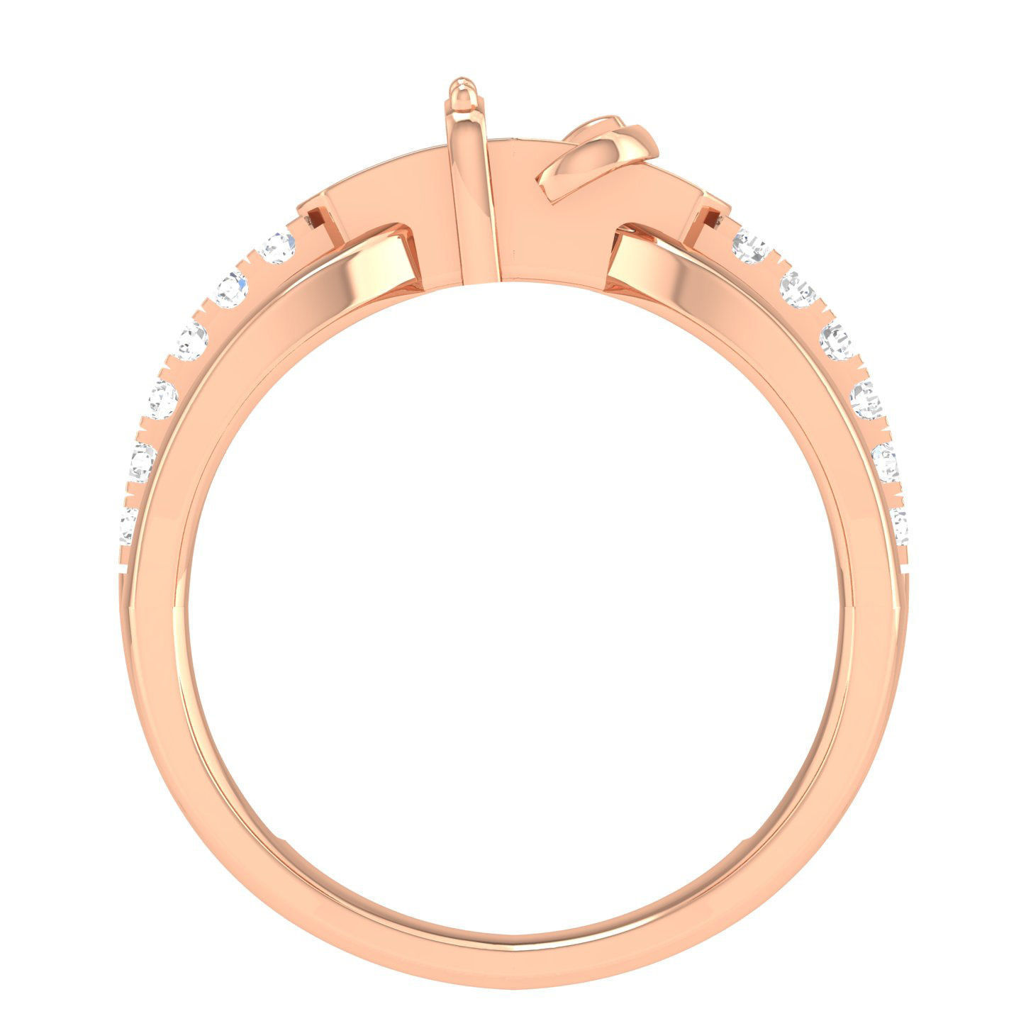 Belt Buckle Ring- 107715 3D print model_2