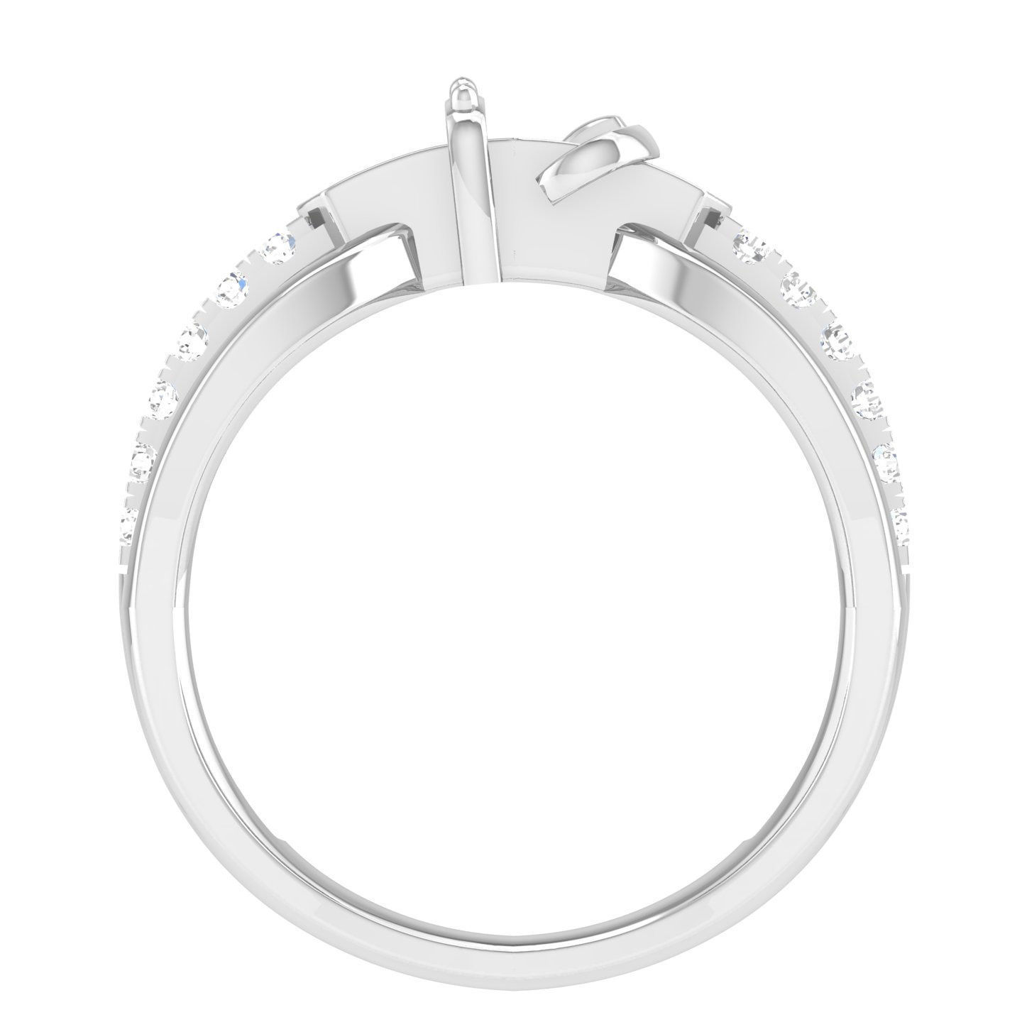 Belt Buckle Ring- 107715 3D print model_5