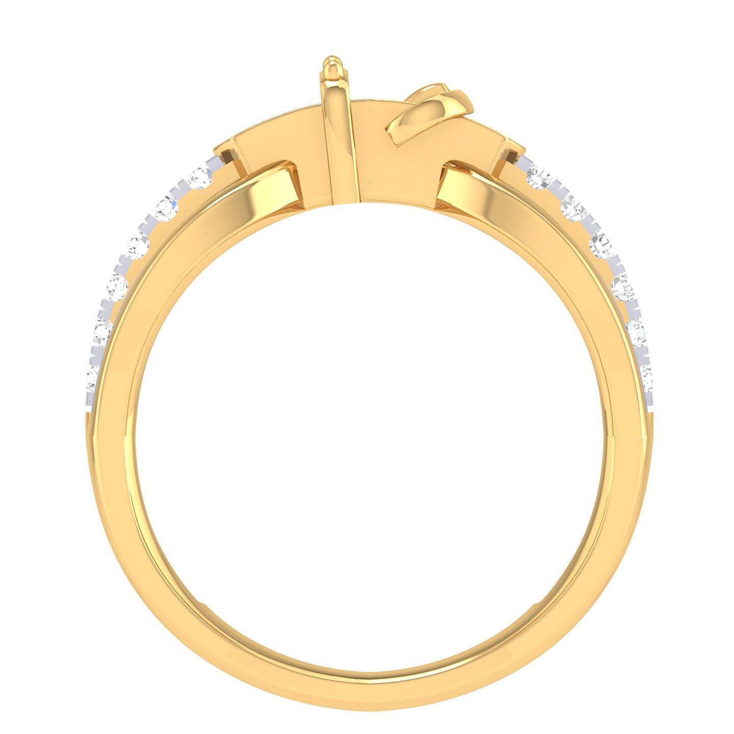 Belt Buckle Ring- 107715 3D print model_9