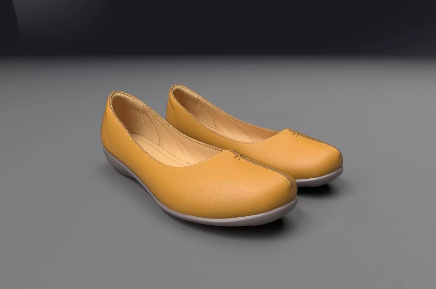 Women Shoe Low-poly 3D model_0
