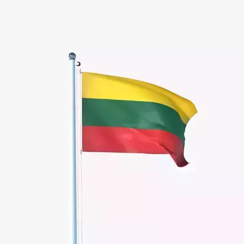 Animated Flag of Lithuania