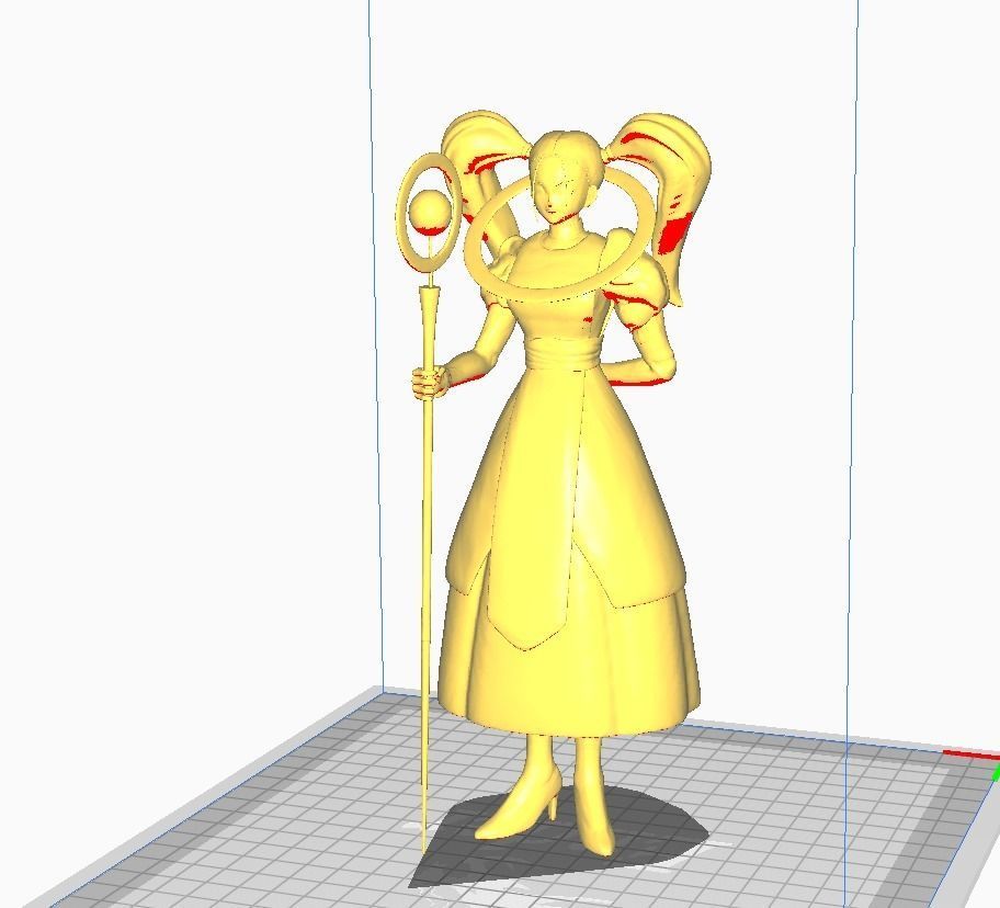 Angel of Universe 11 Marcarita 3D Model 3D print model_2